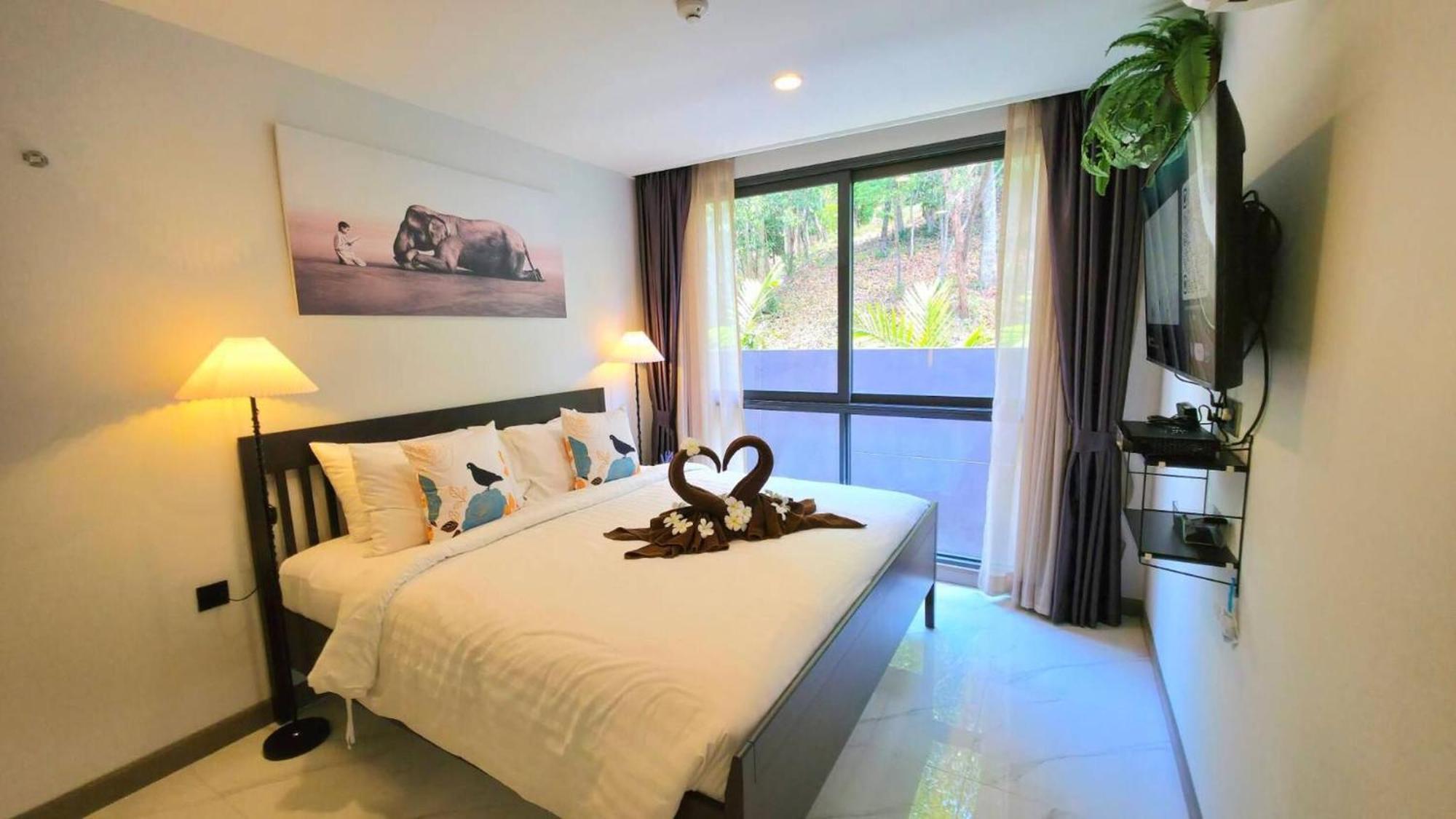 Room In Apartment - A301- Forest View Corner Unit 1Br-1Bath Ao Nang Exterior photo